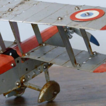 Biplan Avion Mecavion - Jouets anciens et vintages