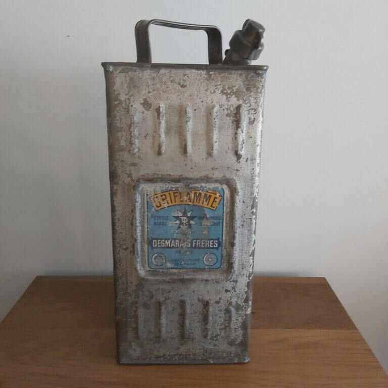 Bidon D'essence Rond DESMARAIS Frères 20 Litres - Neuf (peut Avoir Un Défaut Mineur)