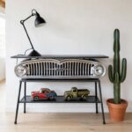 console acier sur mesure